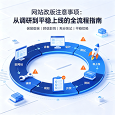 溪湖建站-网站改版注意事项：从调研到平稳上线的全流程指南
