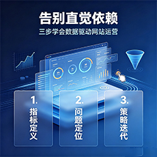 本溪建站-告别直觉依赖：三步学会数据驱动网站运营