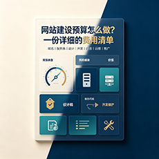 本溪建站-网站建设预算怎么做？一份详细的费用清单