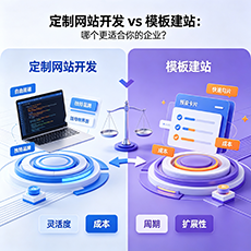 溪湖建站-定制网站开发 vs 模板建站：哪个更适合你的企业？
